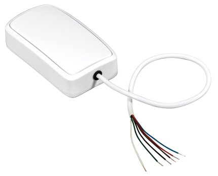 Compteur d'impulsions Bluetooth Efento 3 canaux avec fils de raccordement