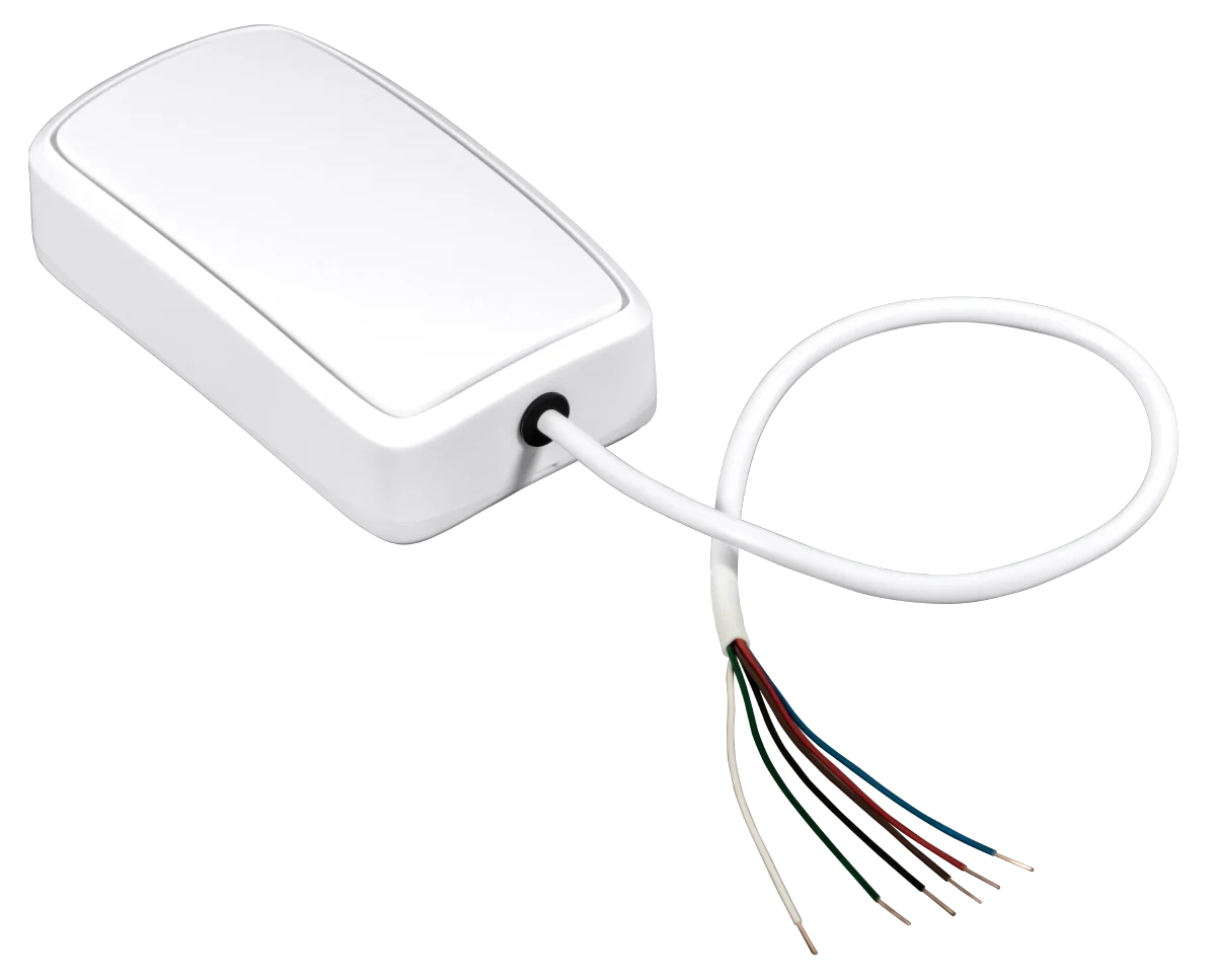 Compteur d'impulsions Bluetooth Efento 3 canaux avec fils de raccordement