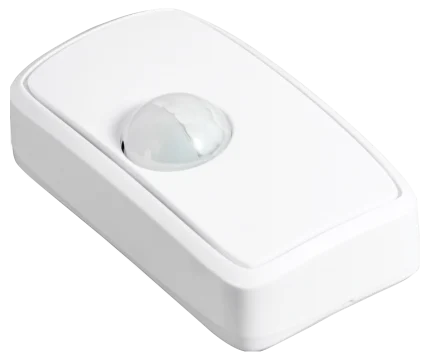 Capteur de présence PIR Bluetooth Efento avec lentille de Fresnel, vue de trois quarts