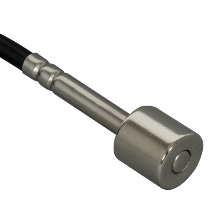 Sonde de température étanche en inox du capteur Efento à deux sondes, gros plan