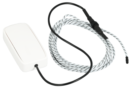 Détecteur de fuite Efento NB-IoT avec câble de détection tressé de 3 m