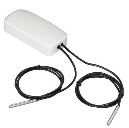 Capteur de température Bluetooth Efento avec deux sondes externes sur câbles de 1 m