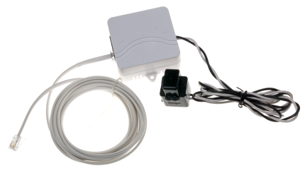 Sonde de courant HWgroup 1W-UNI 2 avec pince ampèremétrique et câble RJ11 de raccordement