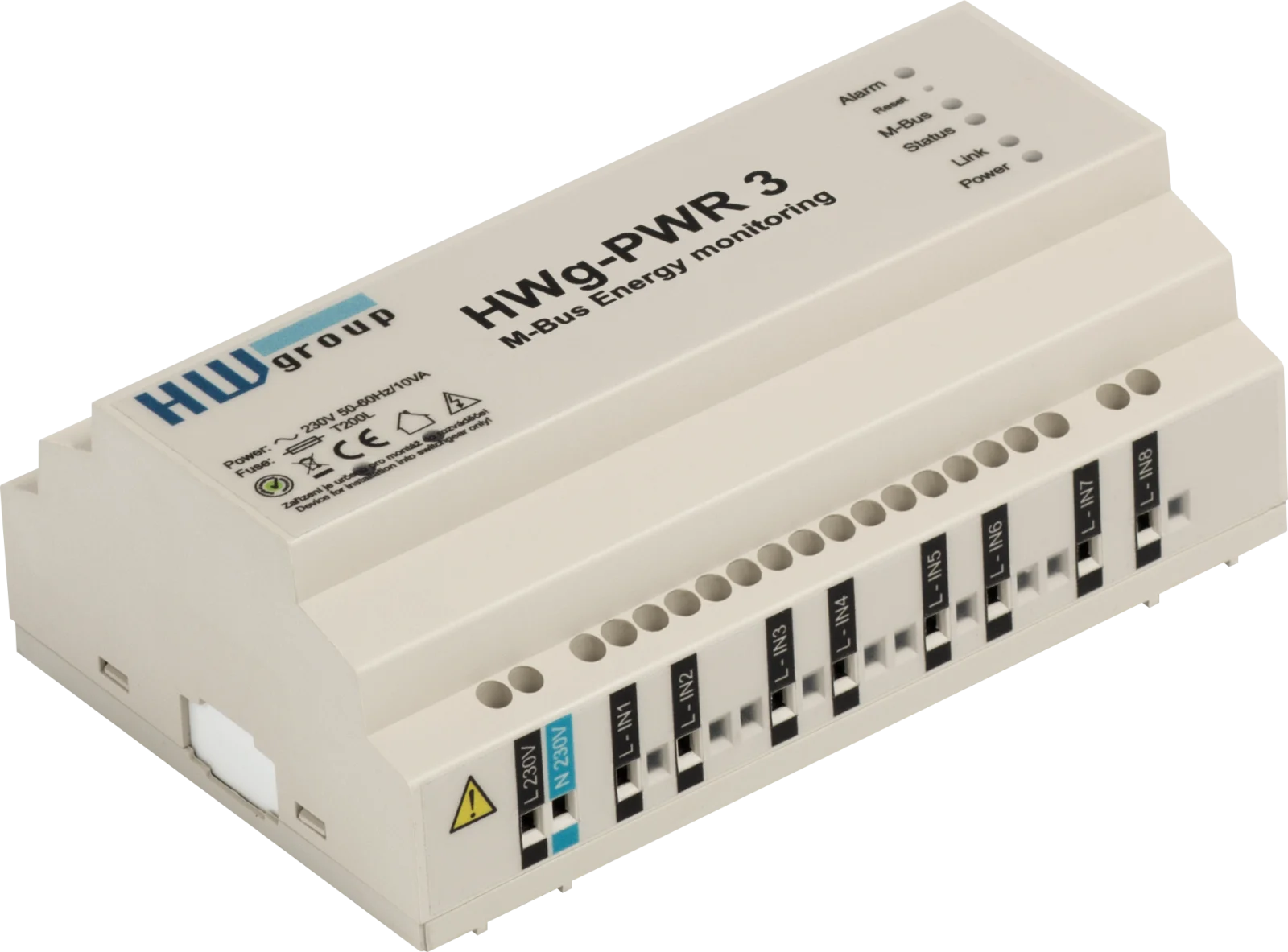 HWgroup HWg-PWR 3, passerelle Ethernet de relève pour trois compteurs M-Bus