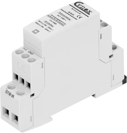 Compteur d'impulsions M-Bus HWgroup M-Count 2C au format rail DIN un module