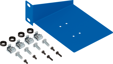 Plaque HWgroup Mount Plate E 1U pour montage en armoire rack 19 pouces