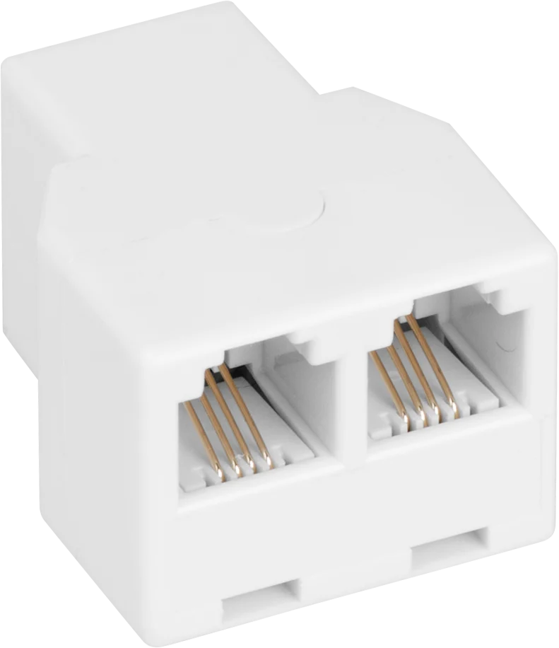 Répartiteur HWgroup Poseidon T-Box2 à deux prises RJ11 pour capteurs 1-Wire