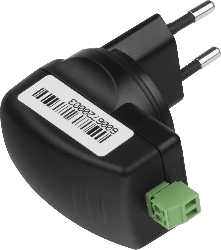 Détecteur de tension secteur HWgroup Power Detector, autre vue du boîtier noir