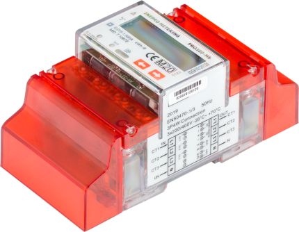 Compteur triphasé Modbus RTU HWgroup PRO380-Mod 100 A pour rail DIN