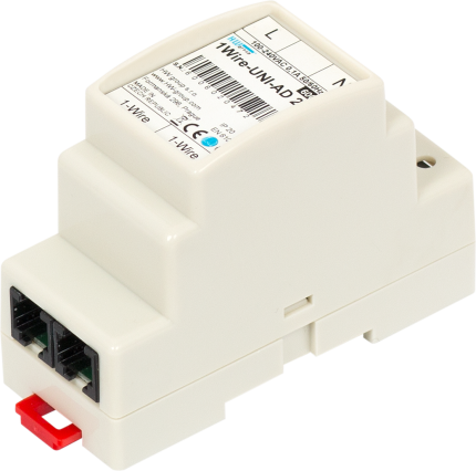 Capteur de tension secteur HWgroup Sensor 230V AC 1W-UNI au format rail DIN
