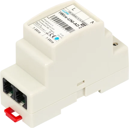 Capteur de tension secteur HWgroup Sensor 230V AC 1W-UNI au format rail DIN