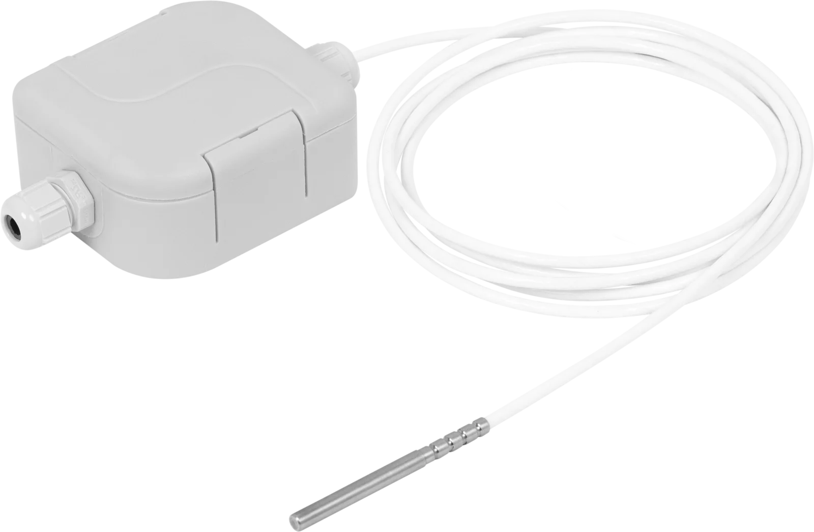 Sonde basses températures HWgroup Temp-485-Pt100 Frost2 avec câble PTFE et convertisseur mural