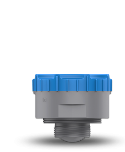 Capteur de niveau radar Milesight EM411-RDL à antenne interne avec filetage G 1½ pouce