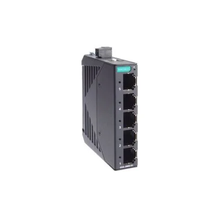Switch Ethernet industriel 5 ports non manageable métal EDS-2005-EL, visuel officiel Moxa