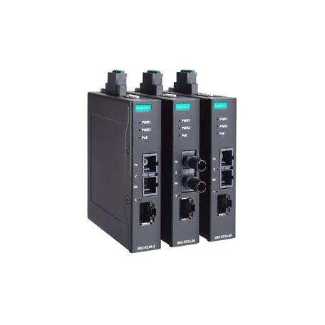 Boîtier métal compact IP40 de la série Moxa IMC-P21A-G2