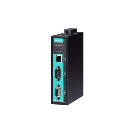 Moxa MGate 4101-MB-PBS avec port série DB9 et port PROFIBUS en façade