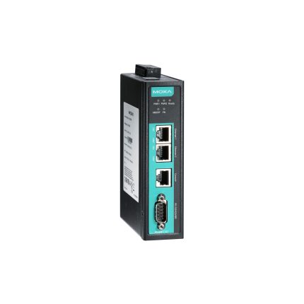 Passerelle Modbus vers PROFINET Moxa MGate 5103 en boîtier métal pour rail DIN