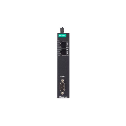 Moxa MGate 5192 avec ports Ethernet RJ45 et port série DB9 en façade