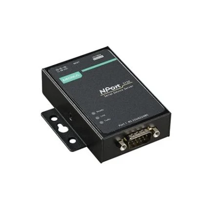 Serveur série compact Moxa NPort 5150 un port RS-232/422/485, vue produit