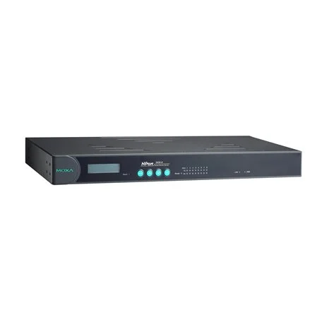 Moxa NPort 5650-8, serveur série huit ports RS-232/422/485 avec écran LCD