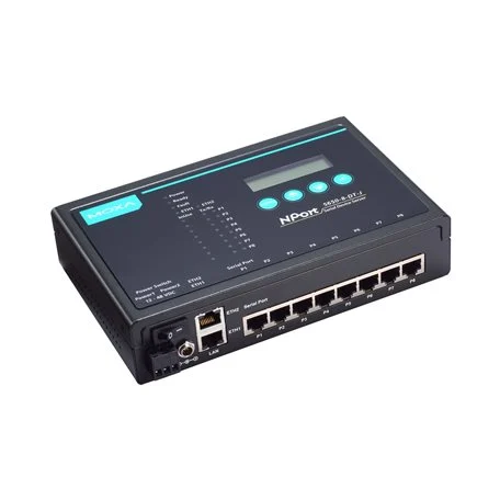 Moxa NPort 5650-8-DT-J à ports série RJ45 et double port Ethernet