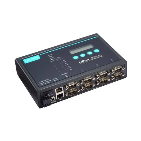 Serveur série isolé 2 kV Moxa NPort 5650I-8-DT pour armoire technique