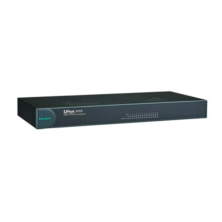 Moxa UPort 1610-16 avec seize ports RS-232 DB9 mâle en façade
