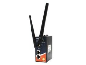 Routeur 4G industriel ORing IAR-142-4G rail DIN avec antennes LTE et Wi-Fi