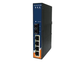 Switch non manageable ORing IES-1041FX-MM-SC avec un port fibre SC et 4 ports RJ45