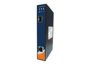 Convertisseur de média Gigabit ORing IGMC-1011GP à cage SFP pour rail DIN