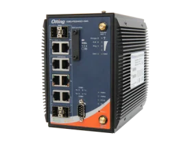 Passerelle IoT 4G industrielle ORing IGMG-P83244GC+-D4G avec ports Gigabit et SFP