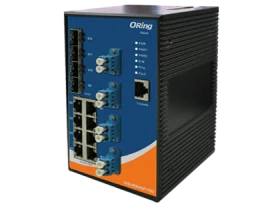 Switch Gigabit ORing IGS-9084GP-FB2-MM-LC avec bypass fibre multimode intégré