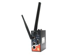 Passerelle M2M 4G ORing IMG-4312-4G rail DIN avec antennes LTE et Wi-Fi