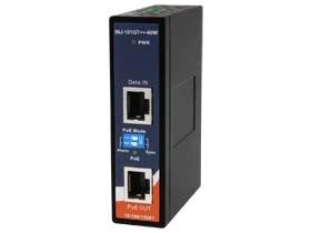 Injecteur PoE 60 W ORing INJ-101GT++-60W pour caméra PTZ, vue de face