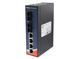 ORing IPS-1042FX-24V switch PoE 4 ports et fibre SC alimenté en 24 VDC