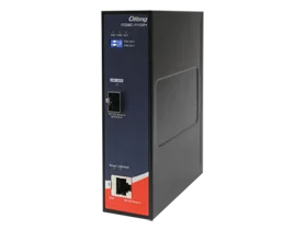 Convertisseur fibre optique 10 Gigabit ORing ITGMC-111GP+ avec port SFP+ et RJ45 Convertisseur fibre optique 10 Gigabit ORing ITGMC-111GP+ avec port SFP+ et RJ45