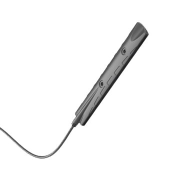 Antenne 4G extra-plate Poynting OMNI-510 noire avec câble SMA de 1 m