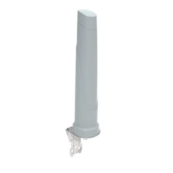 Antenne Wi-Fi 2,4 GHz Poynting OMNI-702 grise IP69K sur équerre de fixation