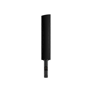 Vue de face de l'antenne omnidirectionnelle bi-bande Poynting OMNI-785 pour routeur