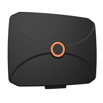 Antenne panneau 5G MIMO multifonction Poynting PANL noire, vue de face