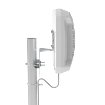 Profil de l'antenne MIMO Poynting XPOL-2-5G montrant ses 90 mm d'épaisseur