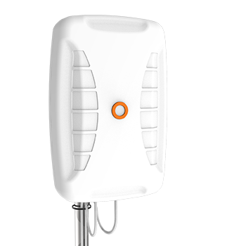Antenne 5G directionnelle MIMO 4x4 Poynting XPOL-24 avec son support, vue principale