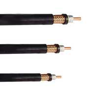 Câble coaxial LMR Prosoft en coupe pour confection de liaisons d'antenne sur mesure