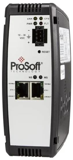 Passerelle EtherNet/IP vers IEC 60870-5-104 Prosoft PLX32-EIP-104 à deux ports Ethernet