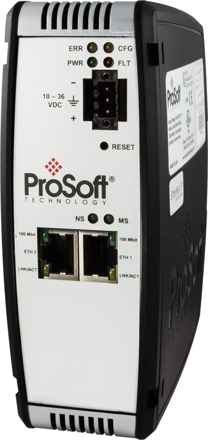 Passerelle Modbus TCP vers PROFINET Prosoft PLX32-MBTCP-PND à deux ports Ethernet