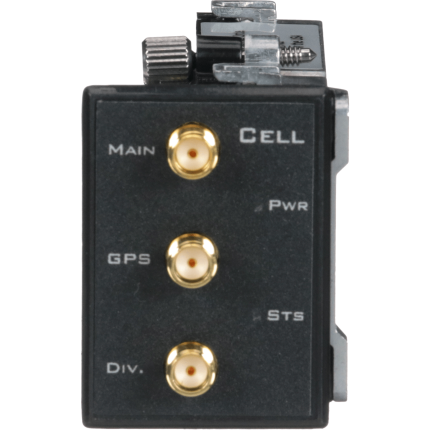 Sled cellulaire 4G LTE Red Lion FlexEdge avec connecteurs SMA principal, GPS et diversité