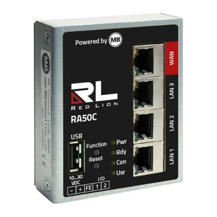 Routeur d'accès distant compact Red Lion RA50C, port WAN et 3 ports LAN