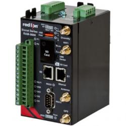 Routeur RTU 4G Red Lion Sixnet RAM-9931 avec borniers E/S, vue de face