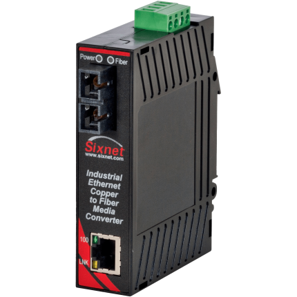 Convertisseur de média Red Lion Sixnet SL-2ES avec port fibre SC et RJ45