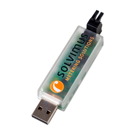 Convertisseur M-Bus vers USB solvimus MBUS-PU3 au format clé avec bornier à ressort